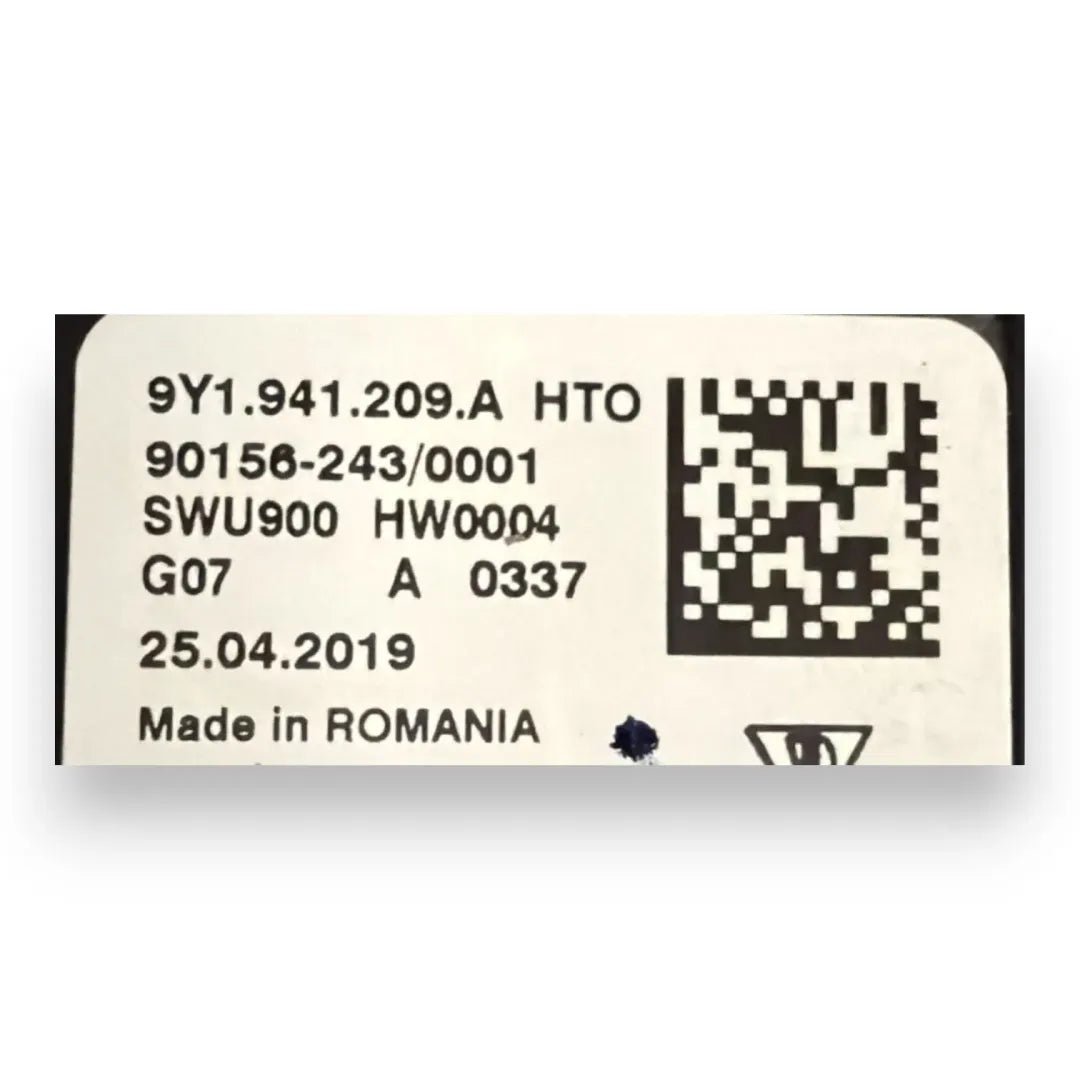 Blocco comando volante luci Porsche Cayenne Coupé 9YB cod. 9Y1941209A - F&P CRASH SRL - Ricambi Usati