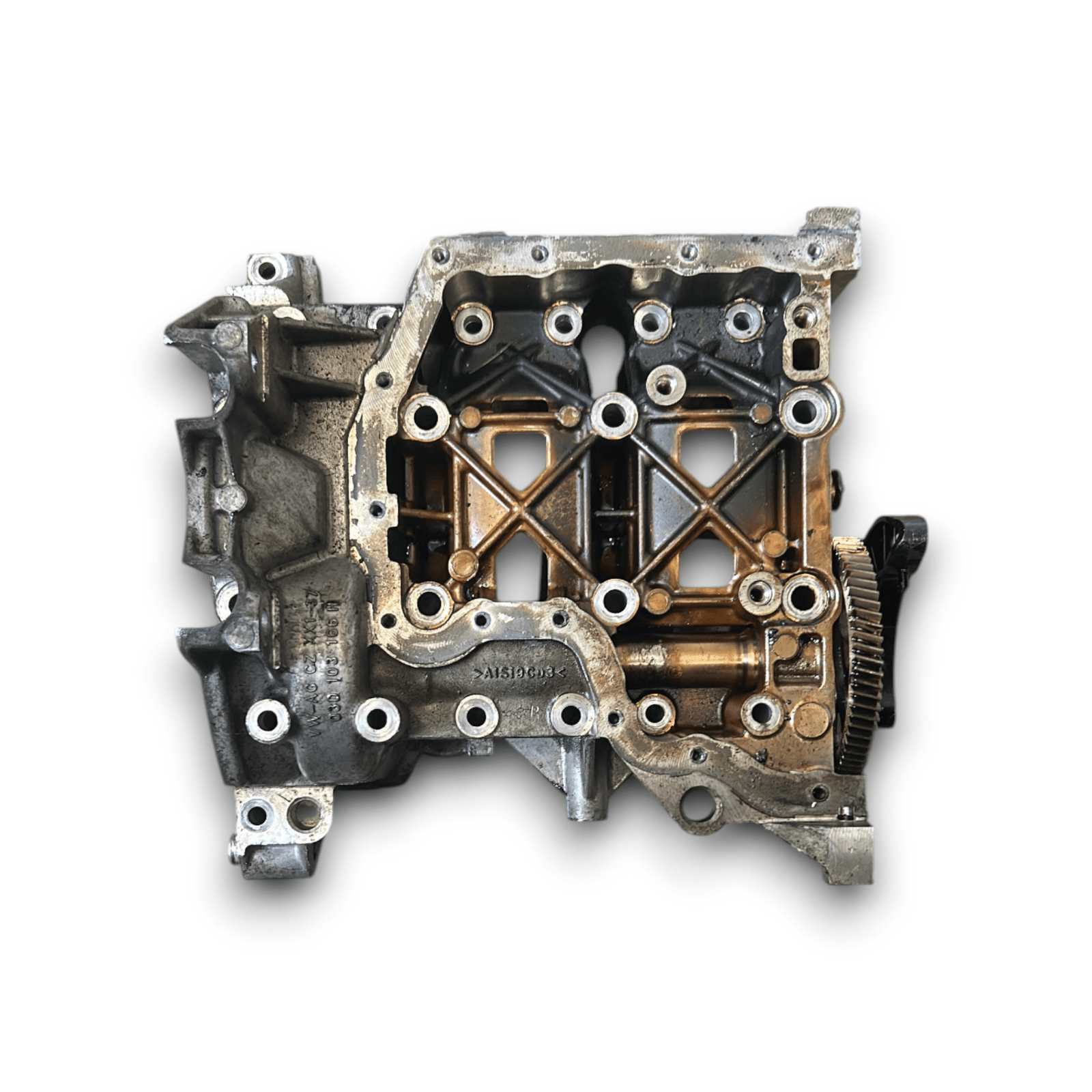 Blocco Motore Inferiore Volkswagen Polo V (6R) cod.03D103166H 1.2 Benzina (CGP) (2009 > 2017) - F&P CRASH SRLS - Ricambi Usati
