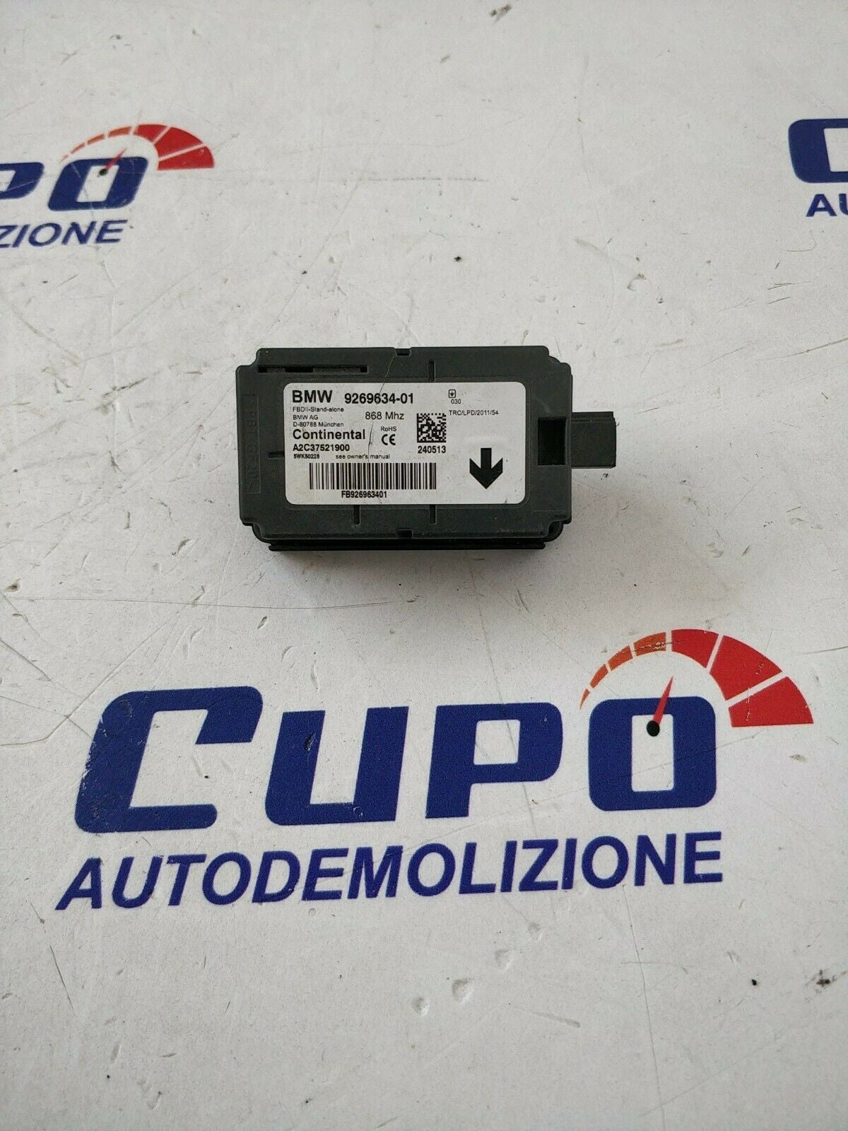 BMW 1 Serie F20 Modulo Sensore di Allarme Originale 9269634 - F&P CRASH SRLS - Ricambi Usati