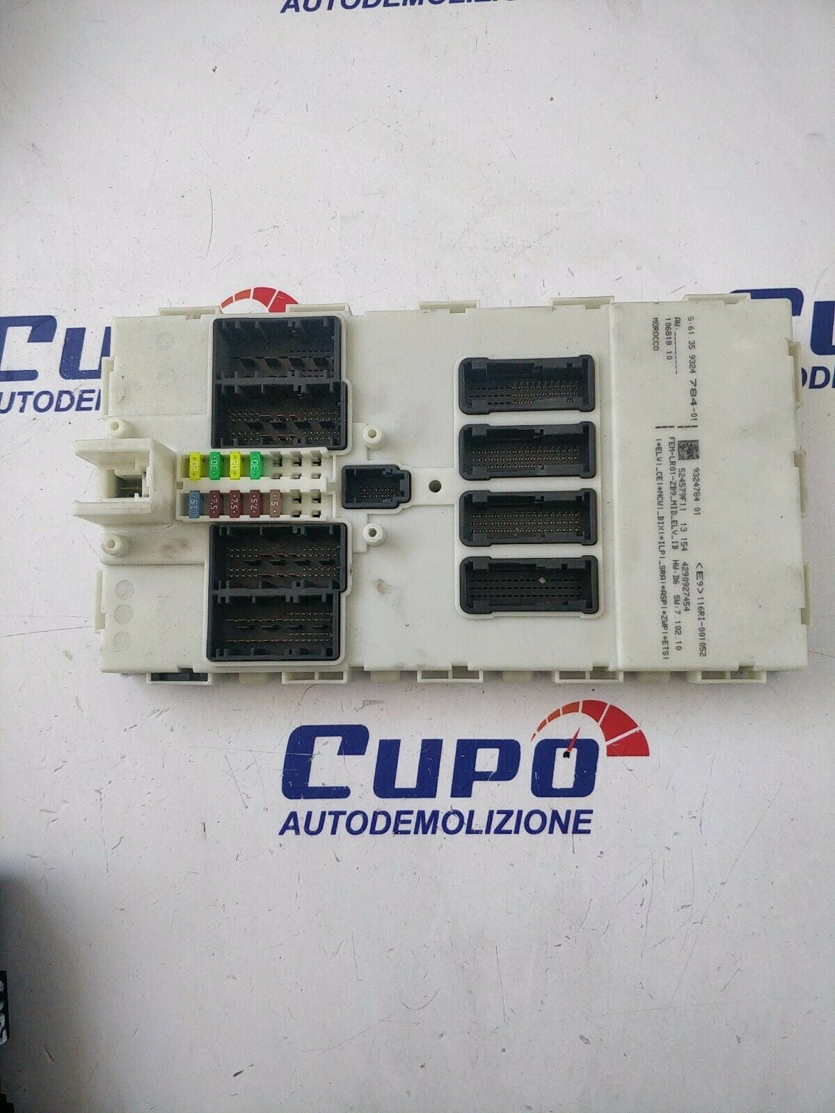 Bmw 3 & 4 Series F30 F31 F32 F34 F36 2.0D Modulo Comfort Ecu 9324784 - F&P CRASH SRLS - Ricambi Usati