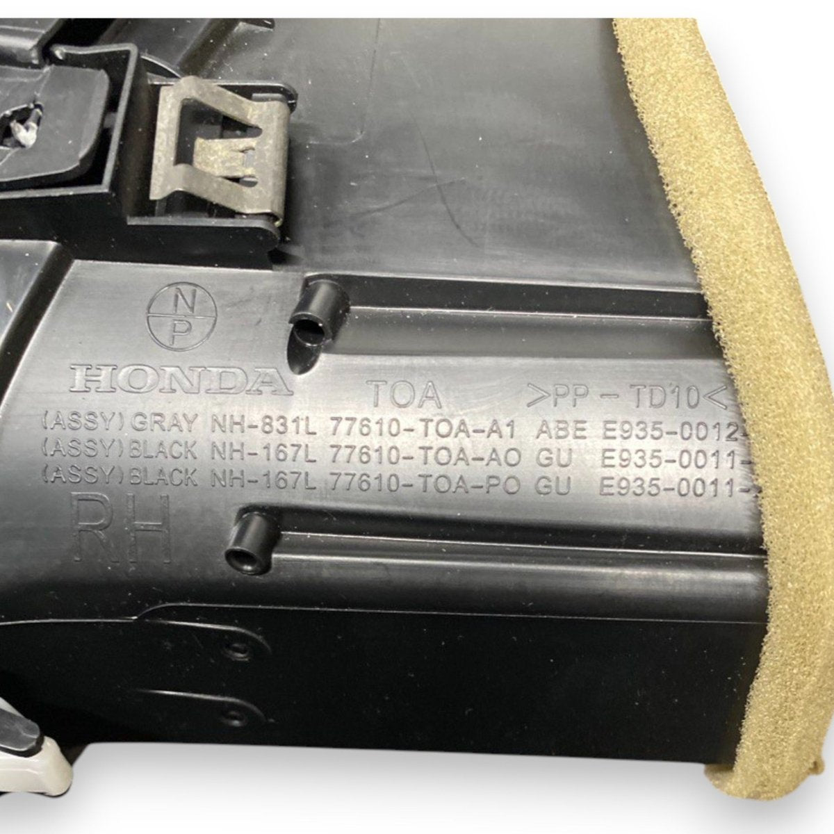 Bocchetta aria anteriore destra (dx) honda cr - v (2011 - 2017) cod: 77610 - toa - a1 / 77610 - toa - ao / 77610 - toa - po - F&P CRASH SRLS - Ricambi Usati