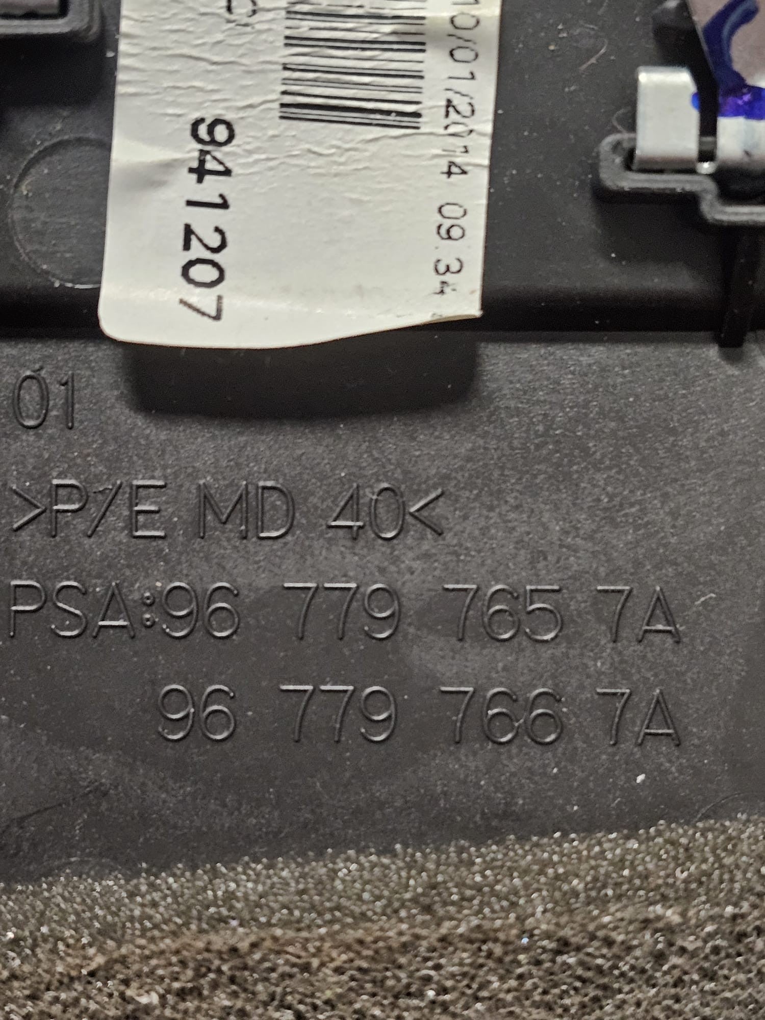 Bocchetta Aria Anteriore Sinistro Citroen C4 Picasso II Cod:967797657A (2013 - 2022) - F&P CRASH SRLS - Ricambi Usati