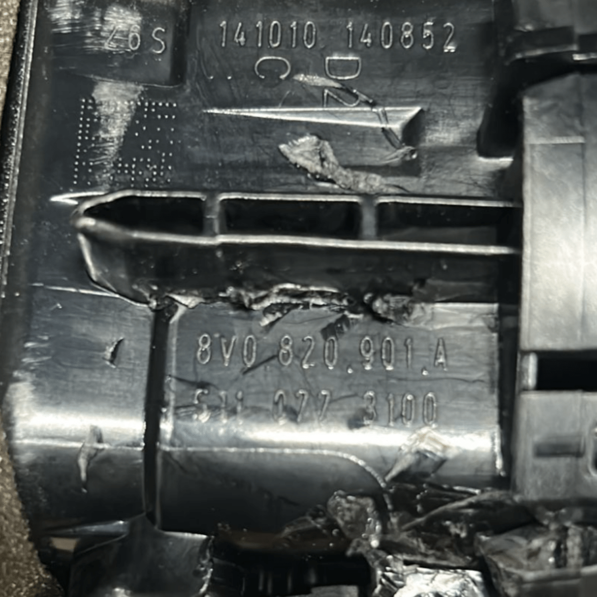 Bocchetta aria audi a3 8v cod:8V0820901A (2012 > 2020) - F&P CRASH SRLS - Ricambi Usati