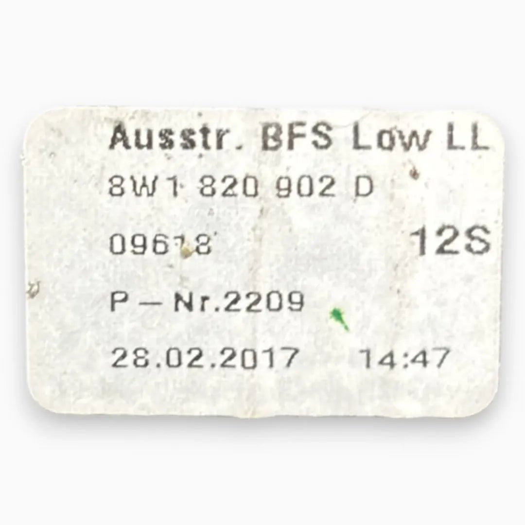 Dettaglio Bocchetta aria centrale cruscotto Audi A4 8W 2015–2019 cod. 8W1820902 - foto 3