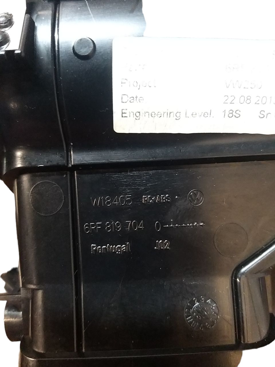 Bocchetta Aria Condizionata Centrale Destra Volkswagen Polo 6R ( 2012 - 2017 ) Cod : 6RF819704 - F&P CRASH SRLS - Ricambi Usati