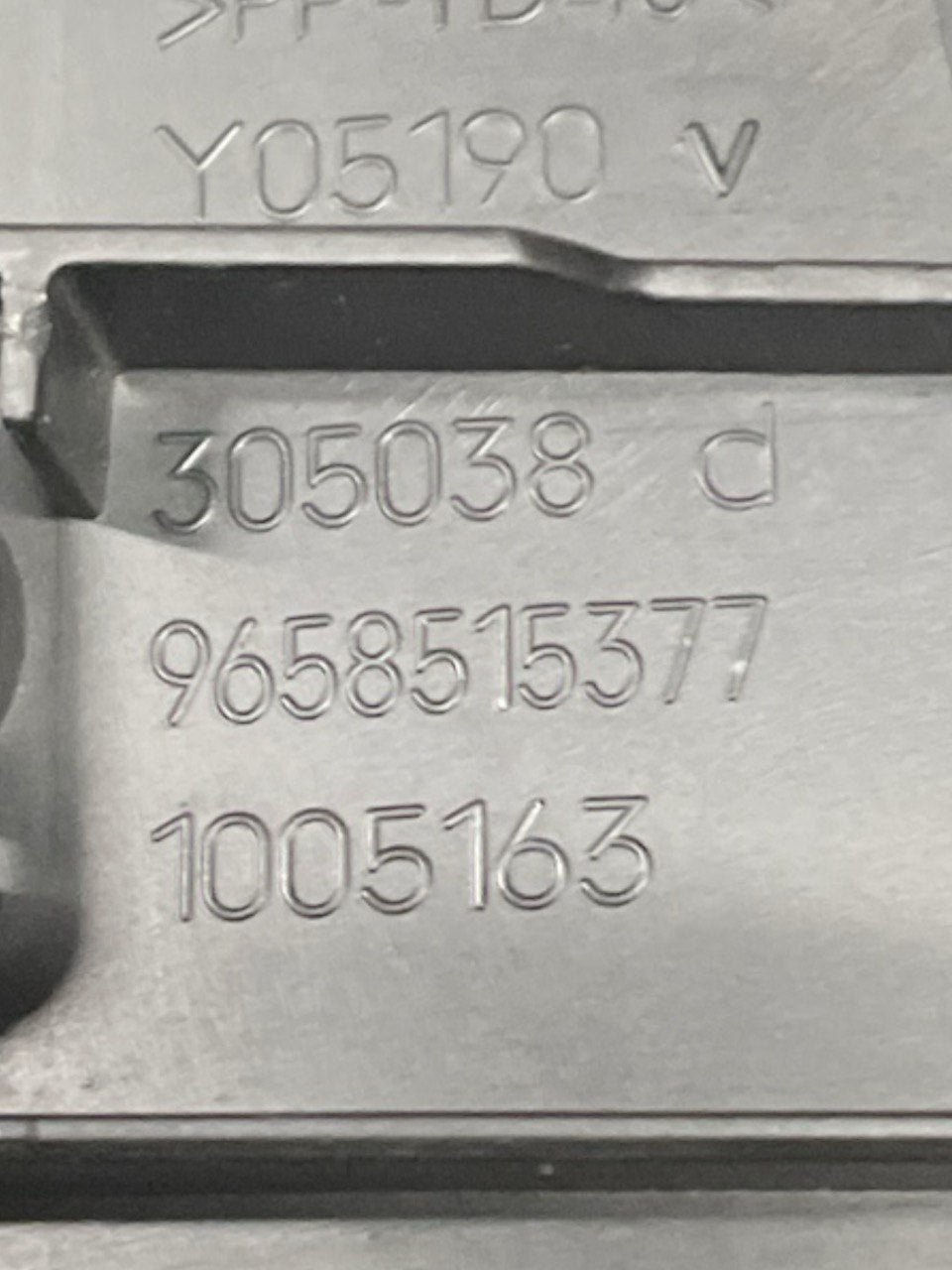 Bocchetta Aria Condizionata Centrale Peugeot 308 (2007 - 2014) cod:9658515377 - F&P CRASH SRLS - Ricambi Usati