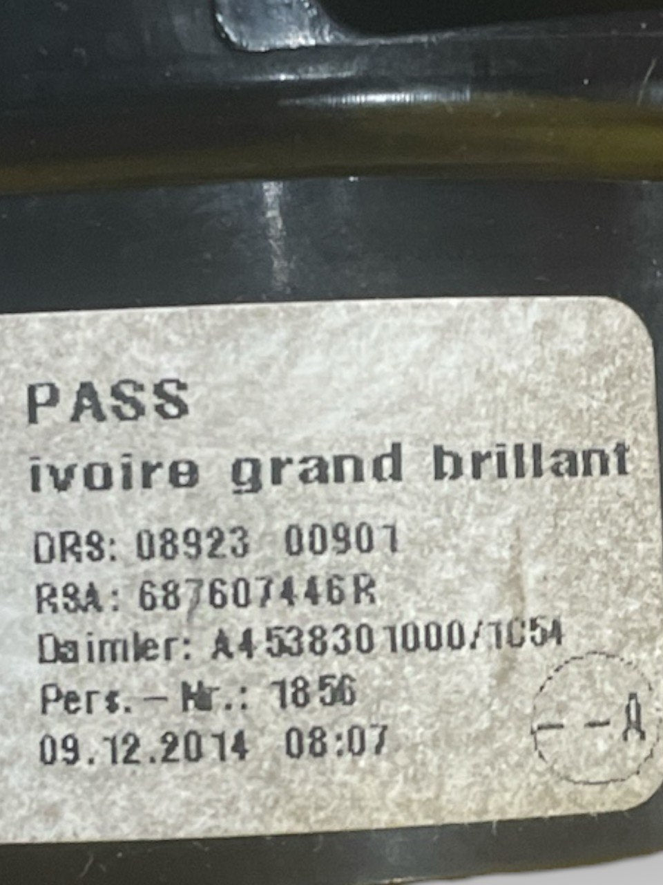Bocchetta Aria Condizionata Centrale Smart ForFour W453 cod:687607446r (2014 - 2021) - F&P CRASH SRLS - Ricambi Usati