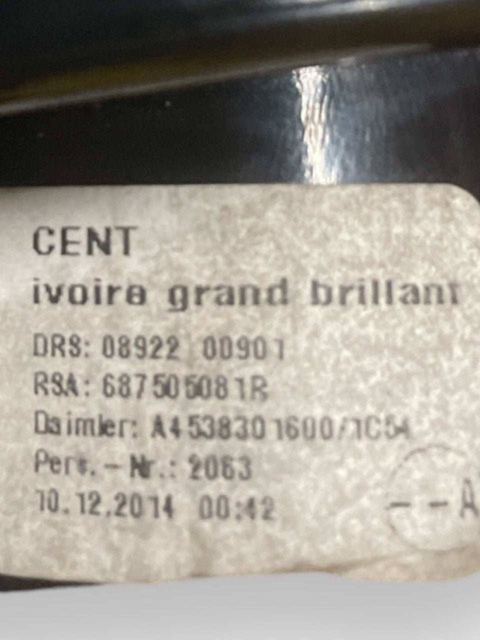 Bocchetta Aria Condizionata Centrale Smart ForFour W453 cod:687607446r (2014 - 2021) - F&P CRASH SRLS - Ricambi Usati