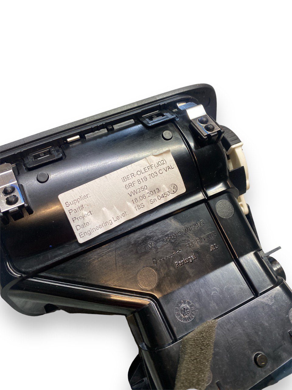 Bocchetta aria condizionata sinistra Volkswagen Polo 6R (2014 ) cod. 6RF819703 - F&P CRASH SRLS - Ricambi Usati