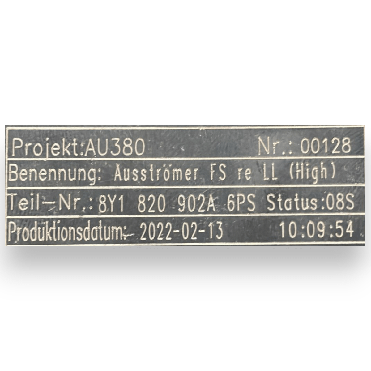 Bocchetta aria cruscotto centrale destra audi a3 8y cod:8y1820902a (2020 - ) - F&P CRASH SRL - Ricambi Usati