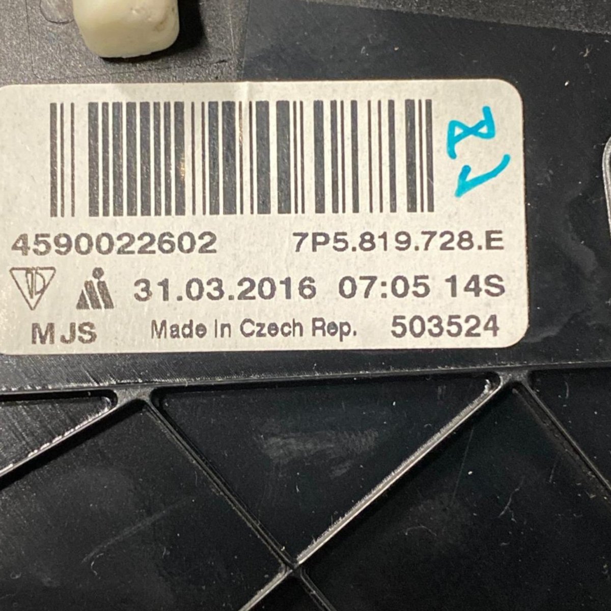 Bocchetta aria cruscotto centrale destra (dx) porsche cayenne 92a (2010 - 2017) Cod: 7p5819728e - F&P CRASH SRLS - Ricambi Usati
