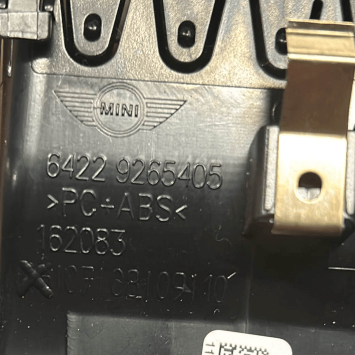 Bocchetta Aria Cruscotto Centrale Sinistra Mini Cooper D (2014 >) cod:64229265405 - F&P CRASH SRLS - Ricambi Usati