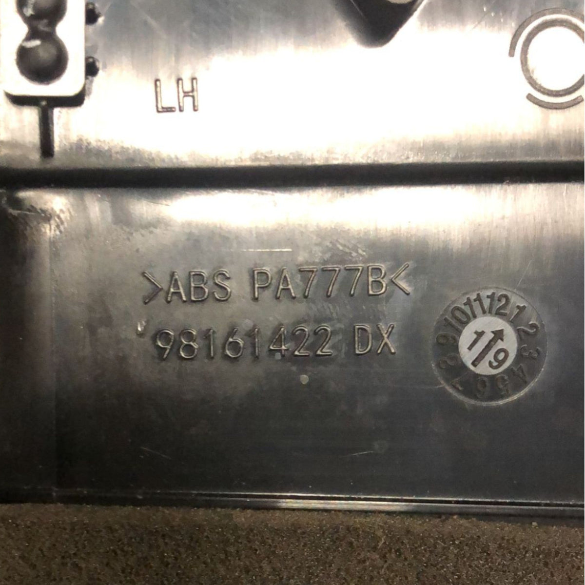 Bocchetta Aria Cruscotto Destra Citroen DS7 (2017 >) cod:98161422 - F&P CRASH SRLS - Ricambi Usati