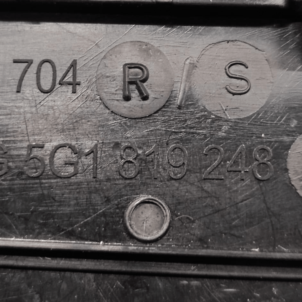 Bocchetta Aria Cruscotto Destro Volkswagen Golf 7 COD: 5G1819248 (2012 - 2019) - F&P CRASH SRLS - Ricambi Usati