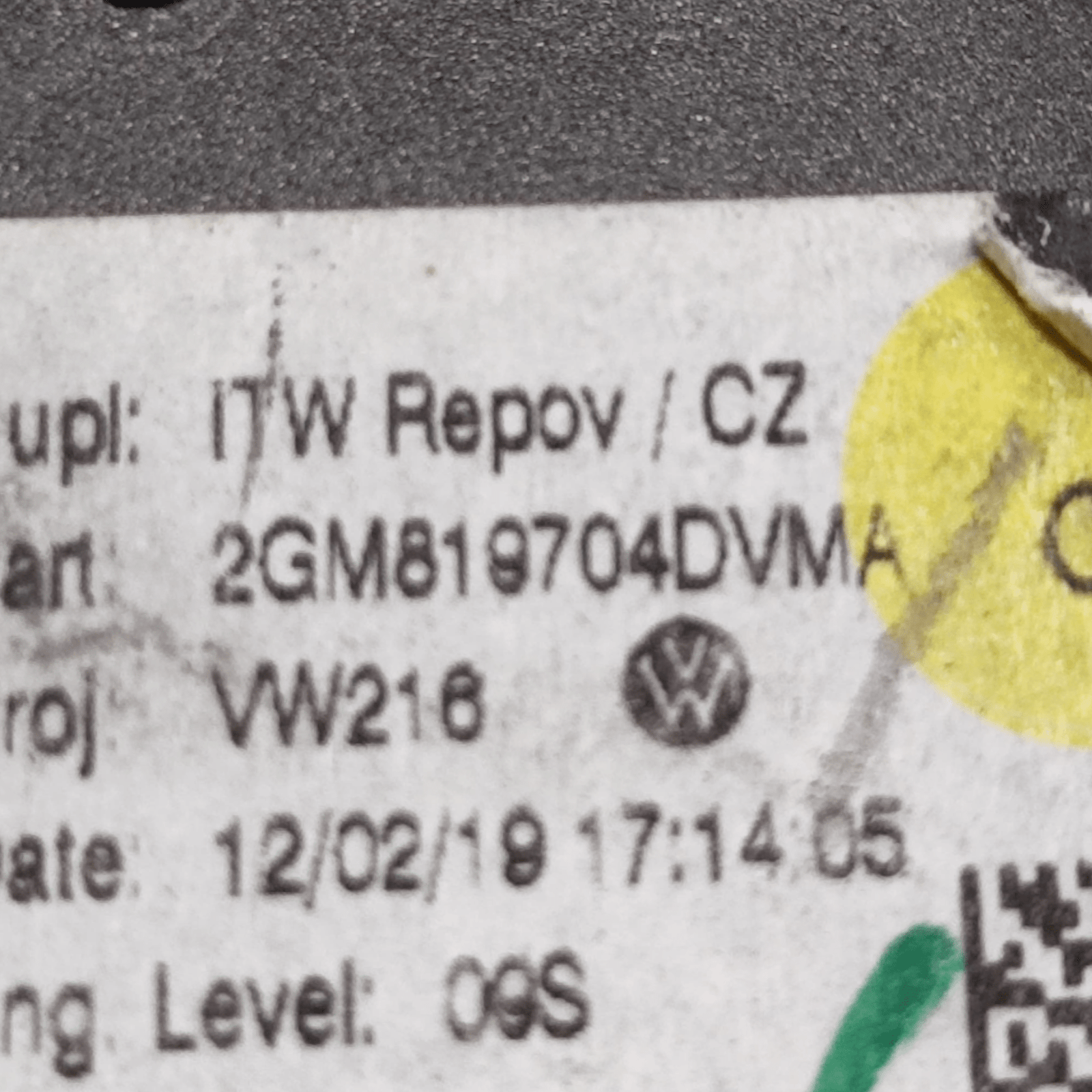 Bocchetta Aria Cruscotto Destro Volkswagen T - Cross COD: 2GM819704 (2019>) - F&P CRASH SRLS - Ricambi Usati