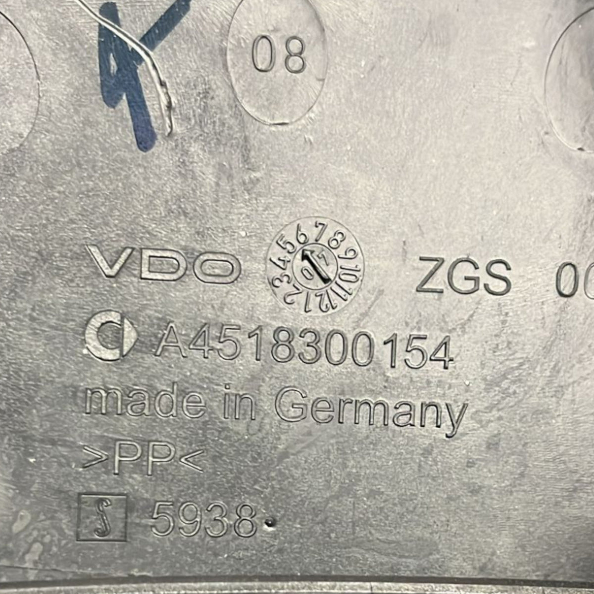 Bocchetta Aria Cruscotto Laterale Destra Smart Fortwo (W451) cod:A4518300154 (2007 >2015) - F&P CRASH SRLS - Ricambi Usati