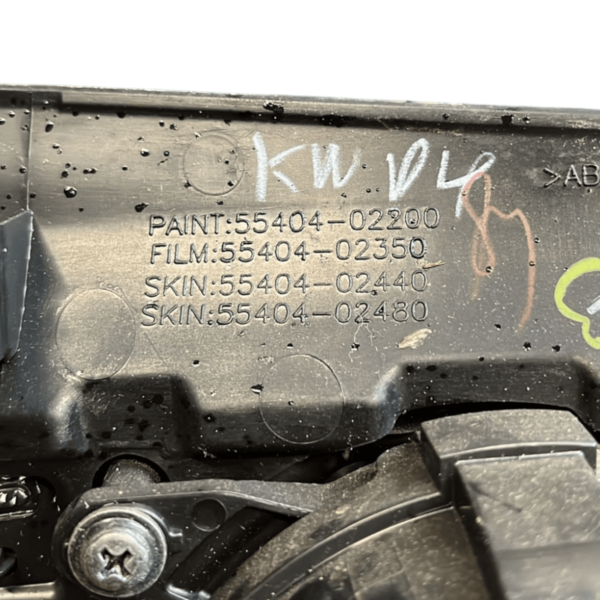 Bocchetta aria cruscotto laterale sinistra Toyota Auris (2012 - 2018) cod.55404 - 02200 - F&P CRASH SRLS - Ricambi Usati