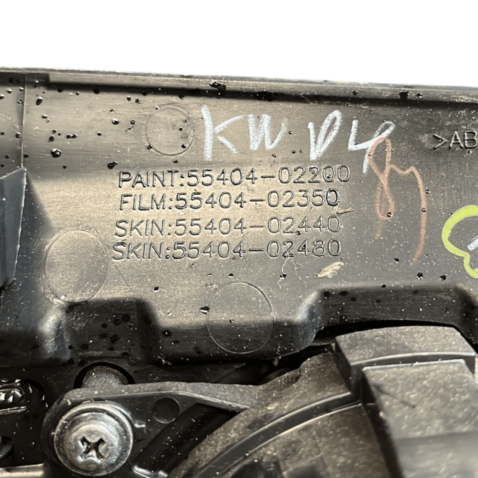 Bocchetta aria cruscotto laterale sinistra Toyota Auris (2012 - 2018) cod.55404 - 02200 - F&P CRASH SRLS - Ricambi Usati