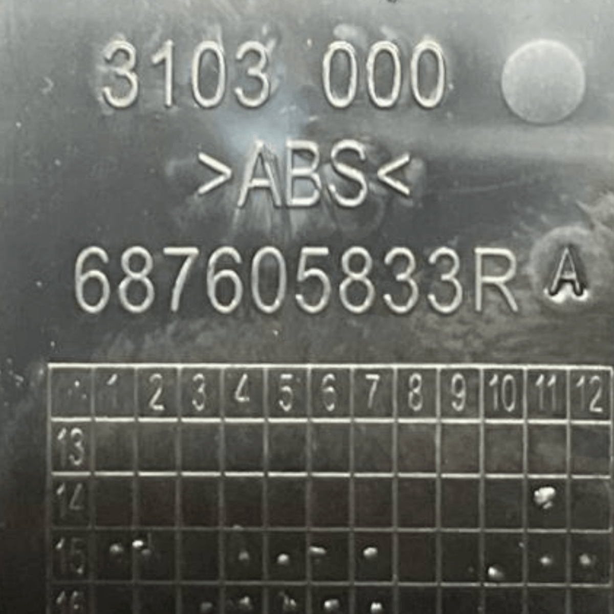 Bocchetta Aria Cruscotto lato destro (dx) Renault Espace V (2015 al 2023) cod: 687605833R - F&P CRASH SRLS - Ricambi Usati