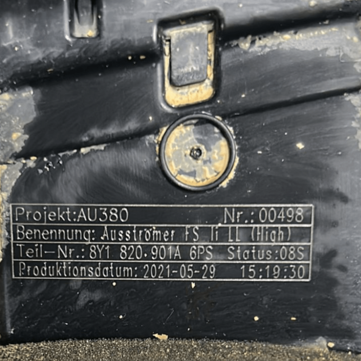 Bocchetta aria cruscotto sinistra audi a3 8y cod:8Y1820901A (2020 >) - F&P CRASH SRLS - Ricambi Usati