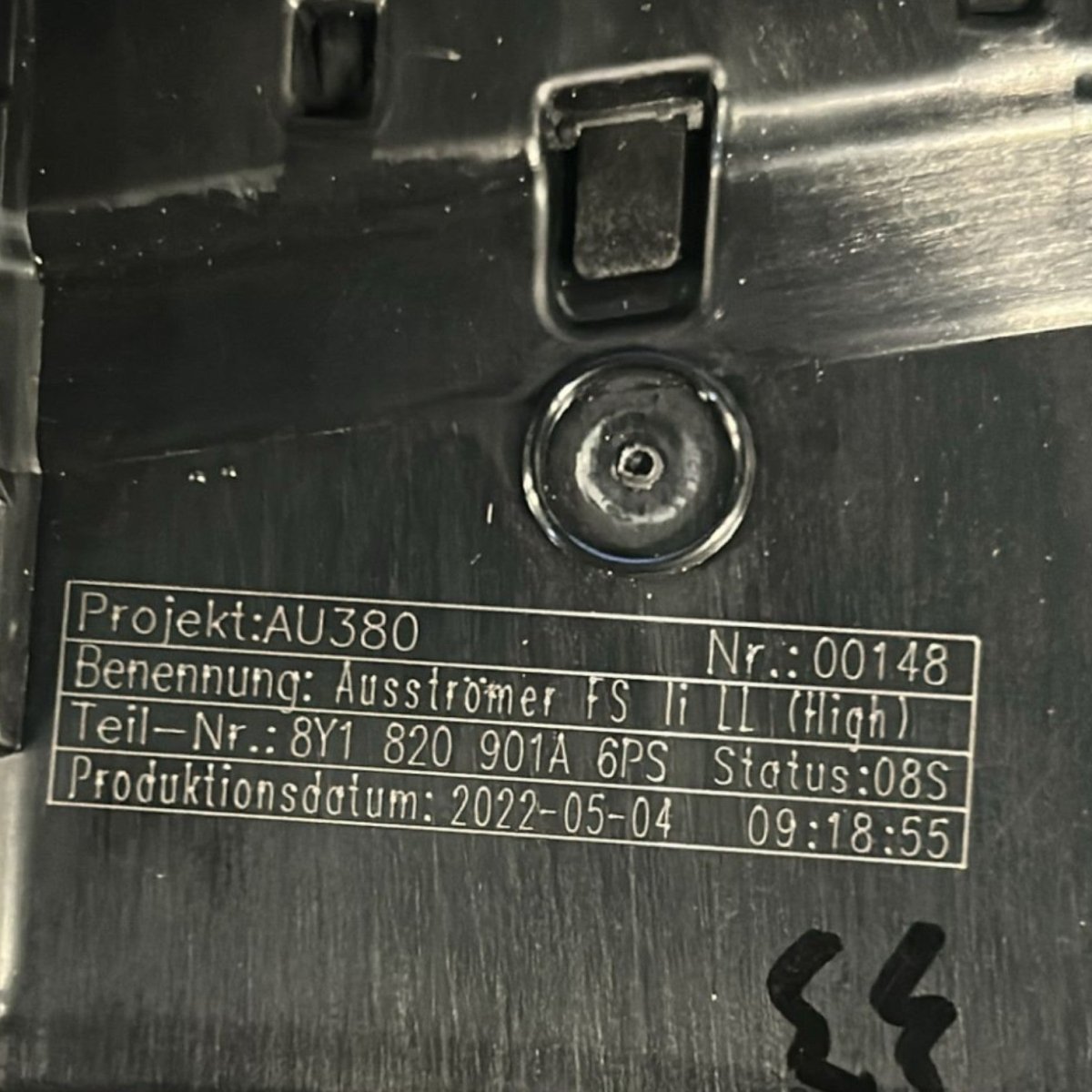 Bocchetta aria cruscotto sinistra audi a3 8y cod:8Y1820901A (2021 >) - F&P CRASH SRLS - Ricambi Usati