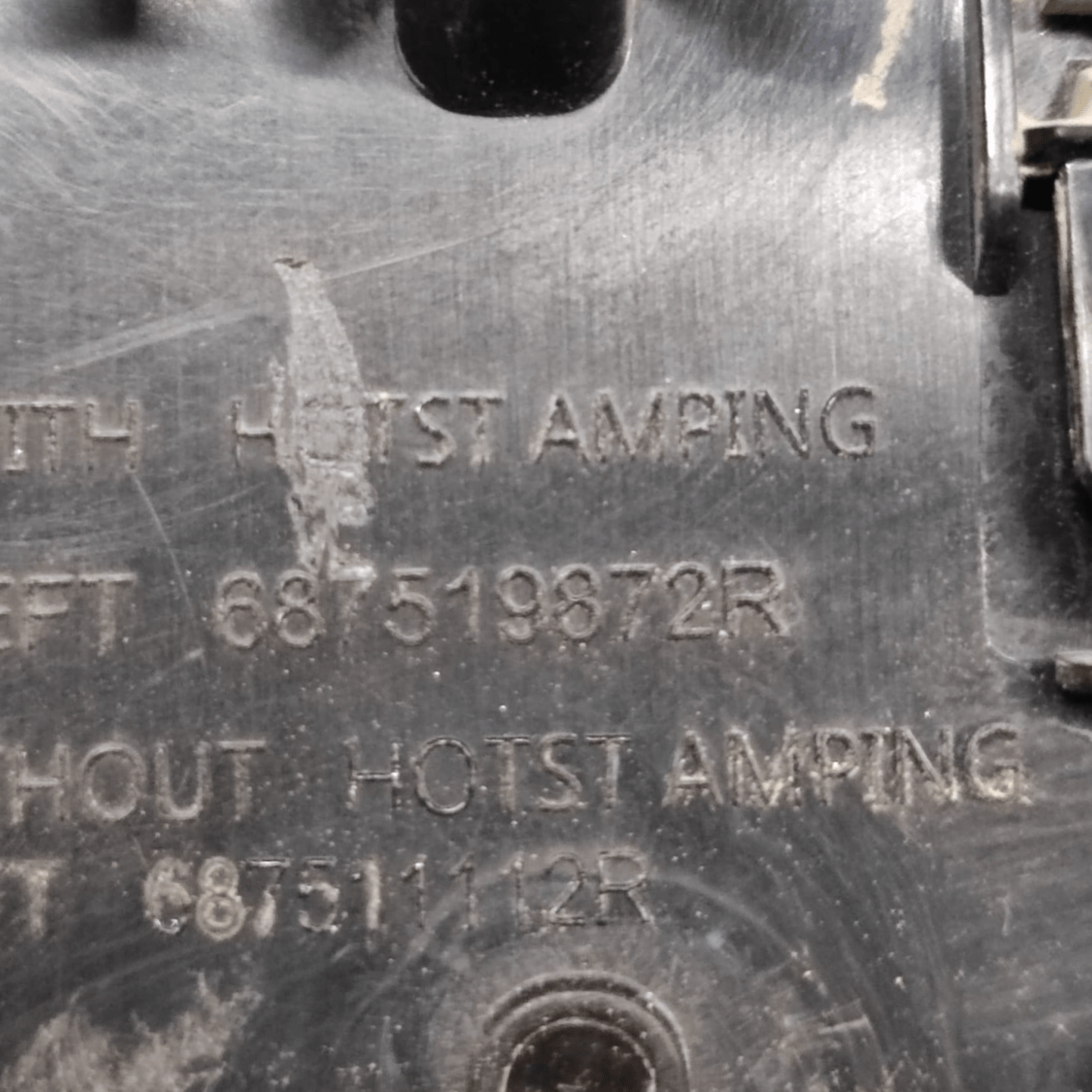 Bocchetta Aria Cruscotto Sinistro Renault Kangoo MK3 COD: 687519872R (2021 - ) - F&P CRASH SRLS - Ricambi Usati