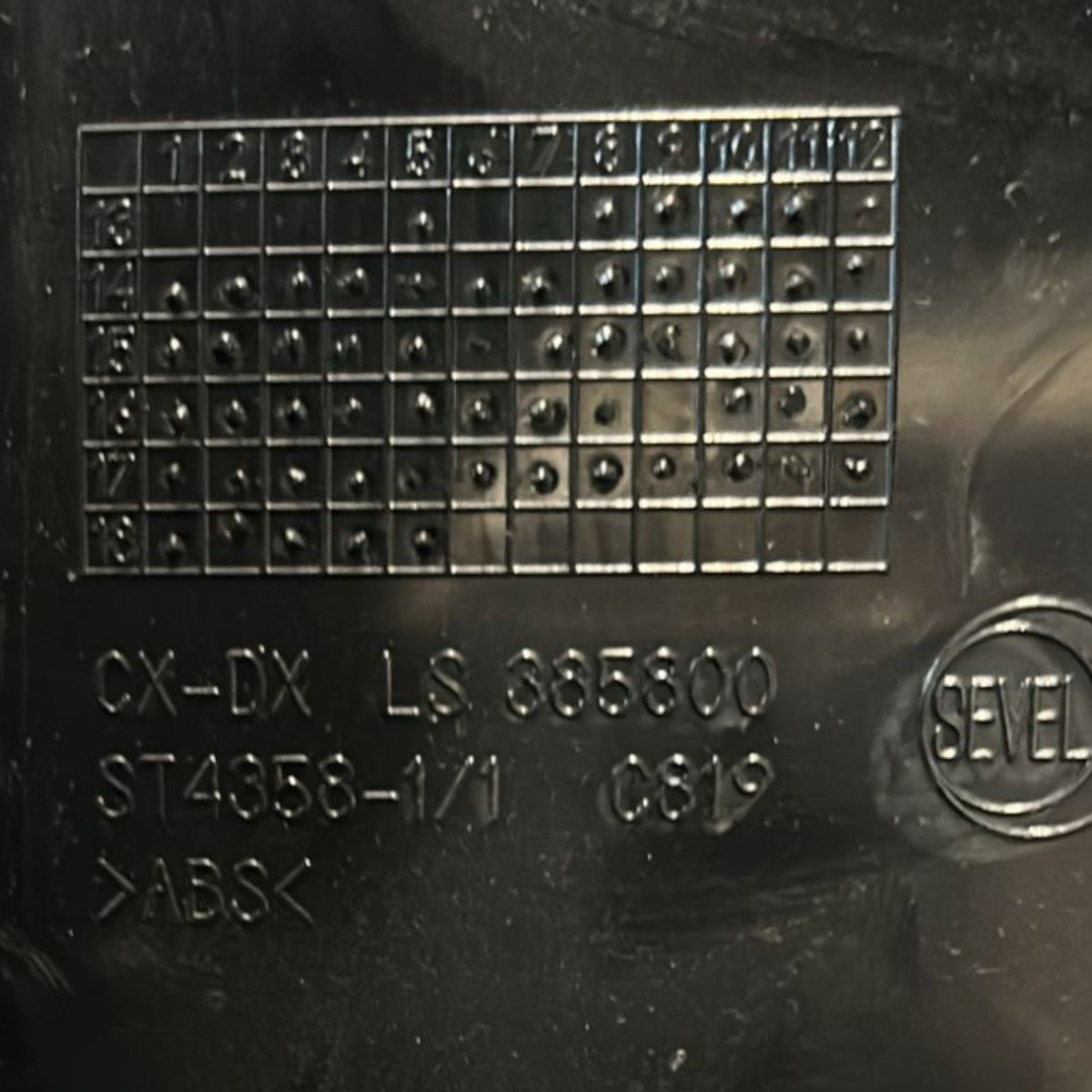 Bocchetta Aria destra Citroen Jumper III cod:385800 (2014 >) - F&P CRASH SRLS - Ricambi Usati