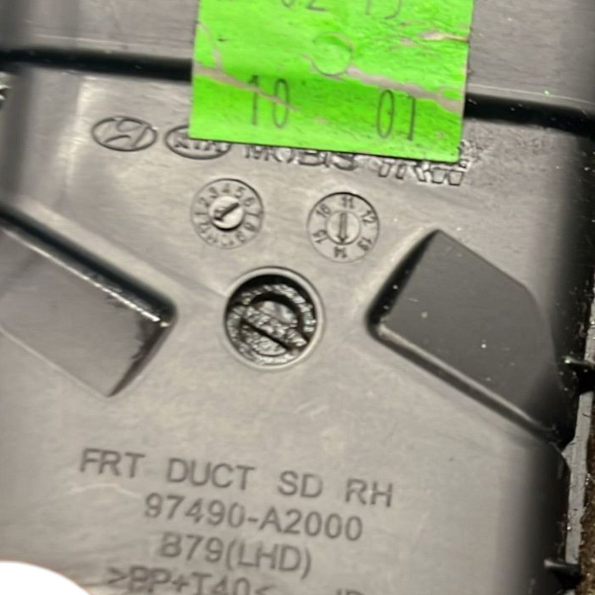 Bocchetta Aria Laterale Destra Kia Ceed II cod:97490 - A2000 (2010 >2018) - F&P CRASH SRLS - Ricambi Usati