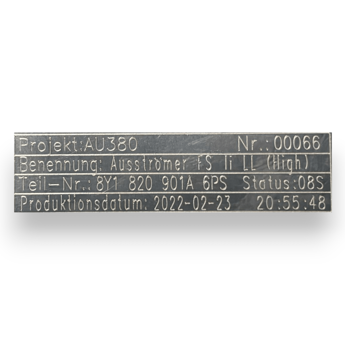 Bocchetta aria lato guida audi a3 8y cod:8y1820901a (2020 - ) - F&P CRASH SRL - Ricambi Usati