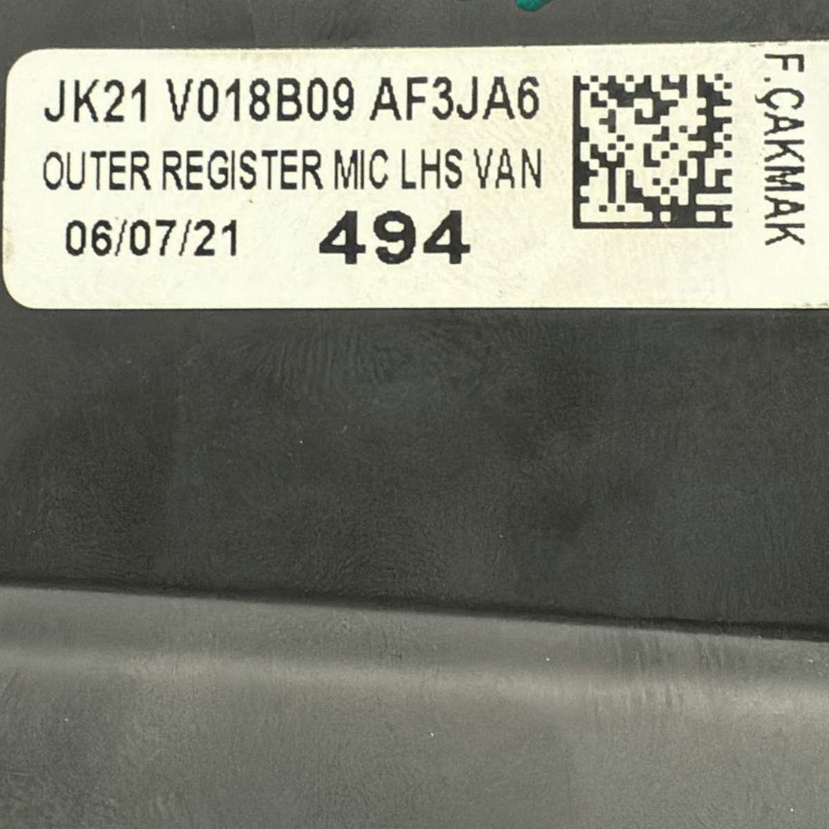 Bocchetta aria sinistra ford transit vii serie cod : JK21V018B09 (2006 - 2014) - F&P CRASH SRL - Ricambi Usati