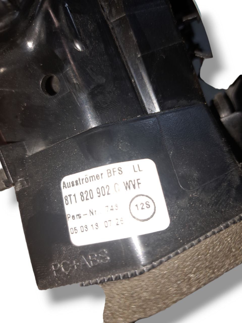 Bocchetta Aria/Aerazione Lato Destro (DX) Audi A4 b8 2.0 (2008/2014) COD:8t1820902G - F&P CRASH SRLS - Ricambi Usati