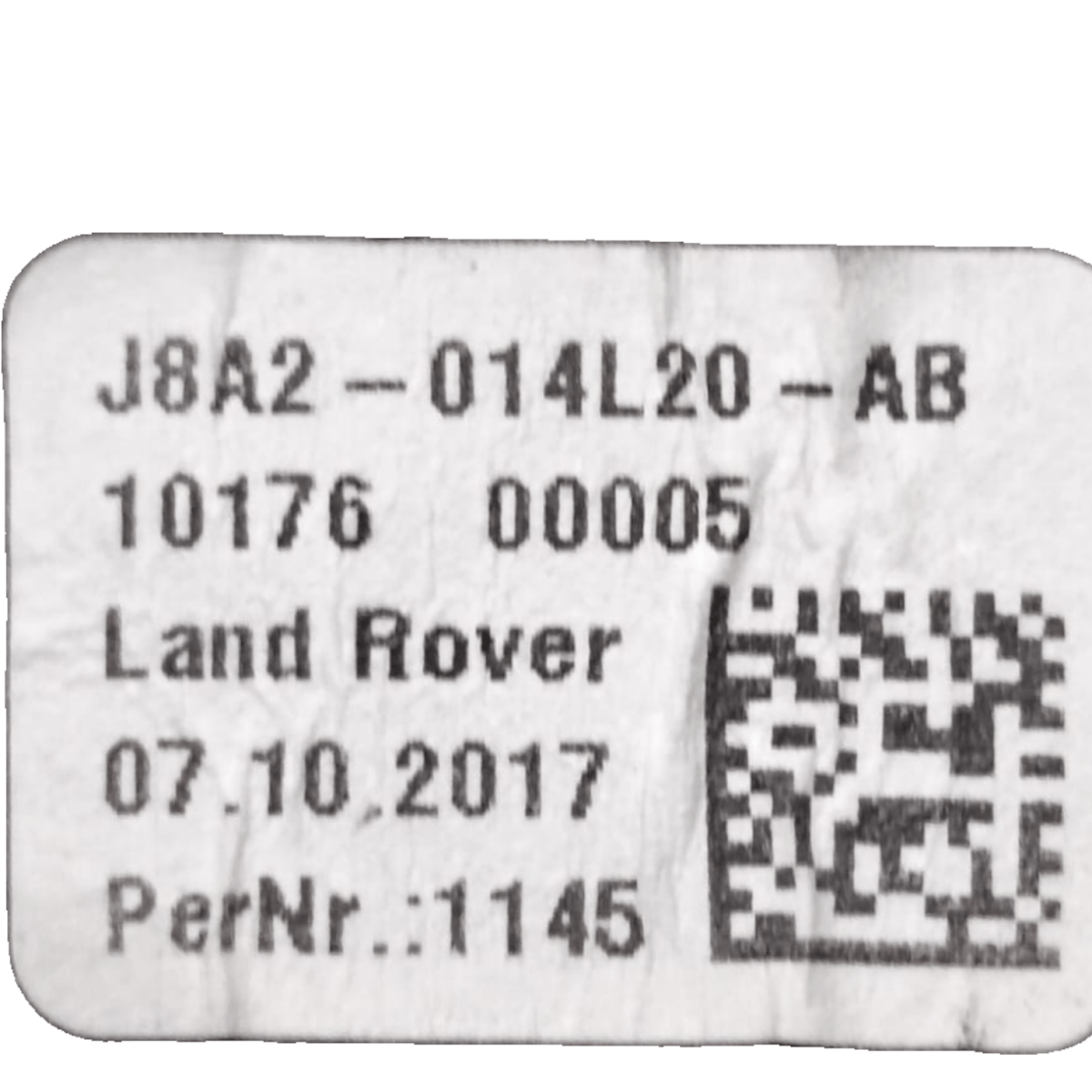 Bocchette aria centrale range rover velar cod: j8a2014l20ab (2017 - ) - F&P CRASH SRLS - Ricambi Usati