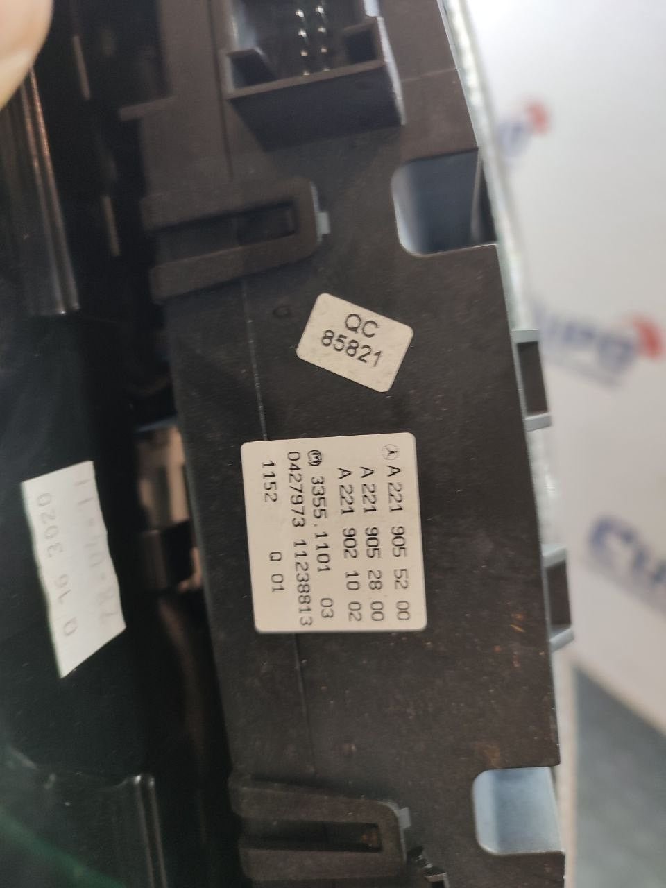 Bocchette aria centrali + comandi clima Mercedes classe S ( w221 ) cod A2219055200 - F&P CRASH SRLS - Ricambi Usati