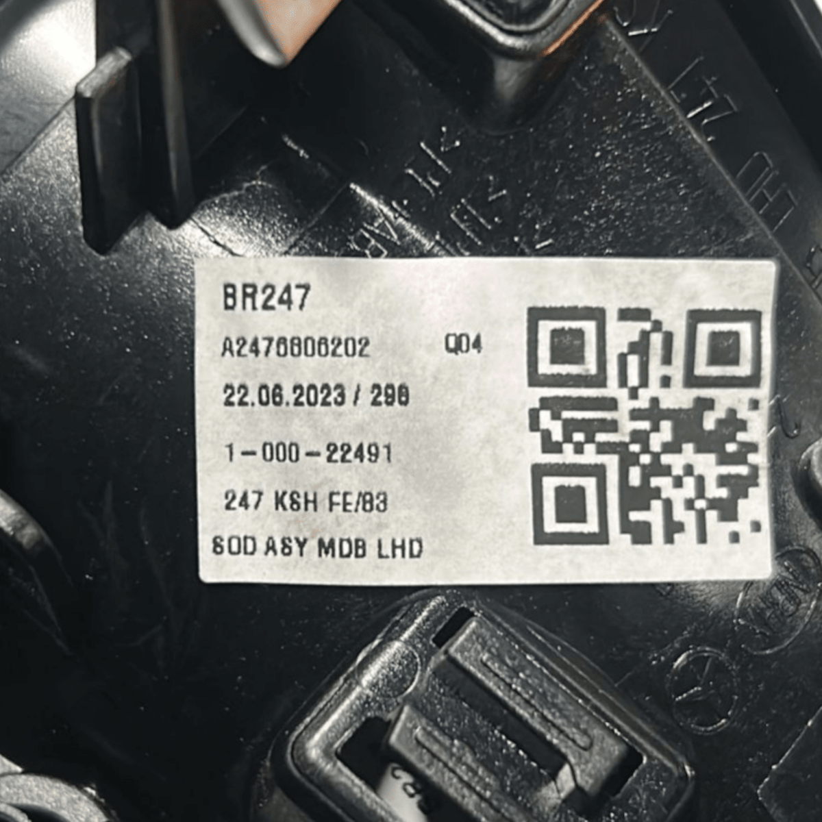 Bocchette aria centrali + tasto star & stop mercedes gla h247 cod:a2476806202 (2018 >) - F&P CRASH SRL - Ricambi Usati