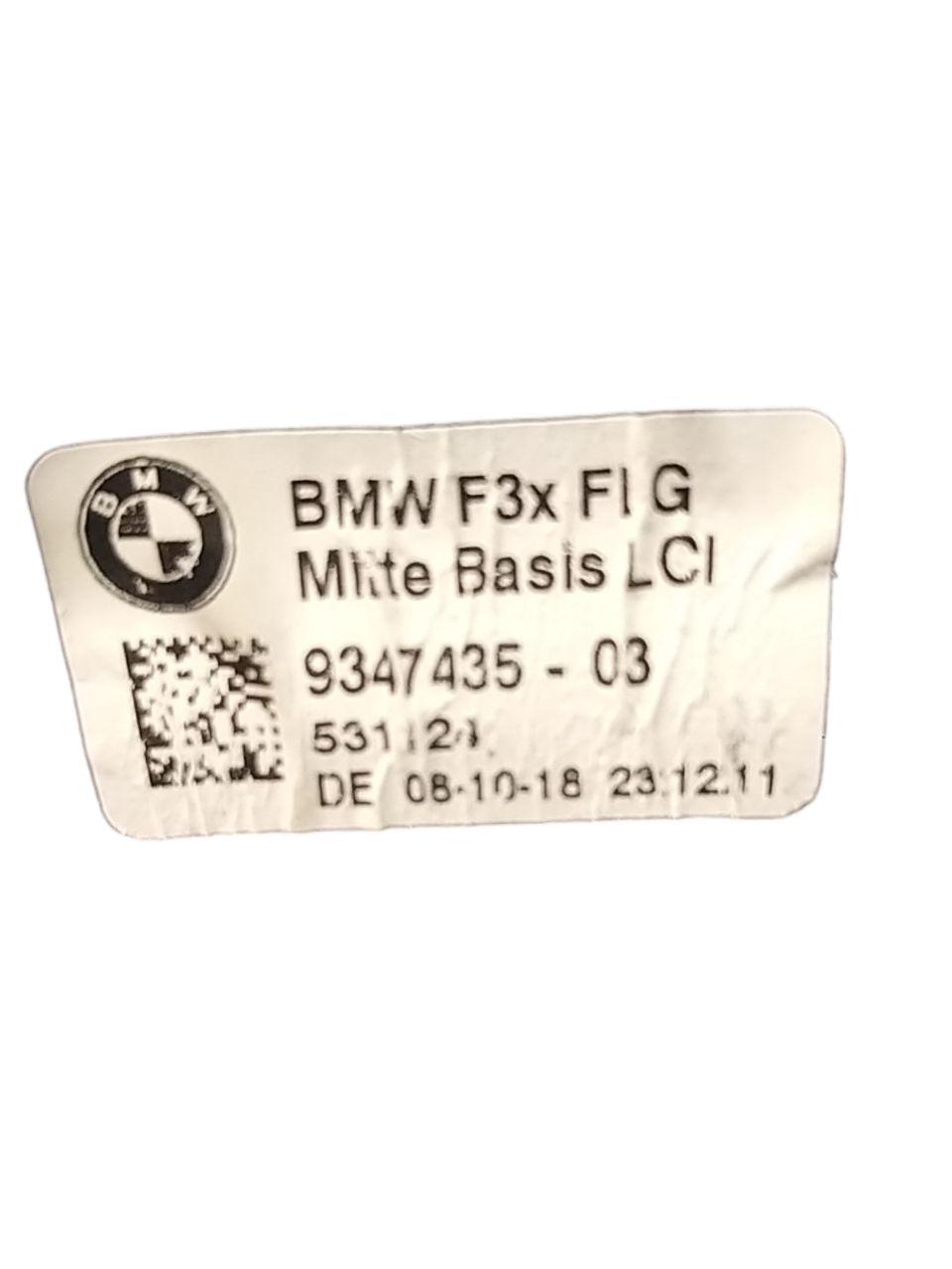 Bocchette Aria Condizionata Centrali + Rivestimento / Modanatura Bmw Serie 1 F20 ( 2011 - 2019 ) Cod : 9347435 - F&P CRASH SRLS - Ricambi Usati