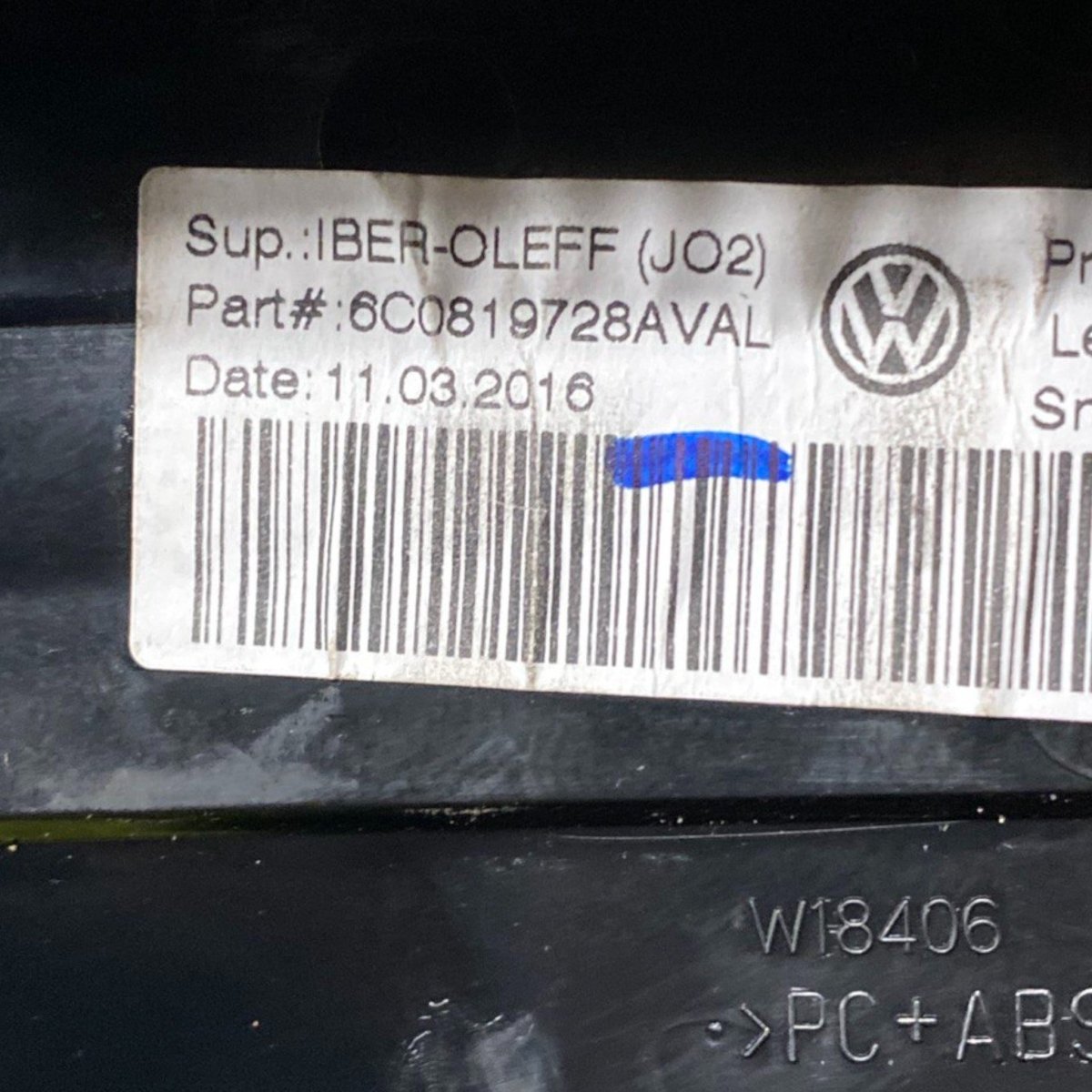 Bocchette aria console centrale volkswagen polo 6r Cod: 6c0819728 (2009 - 2017) - F&P CRASH SRLS - Ricambi Usati