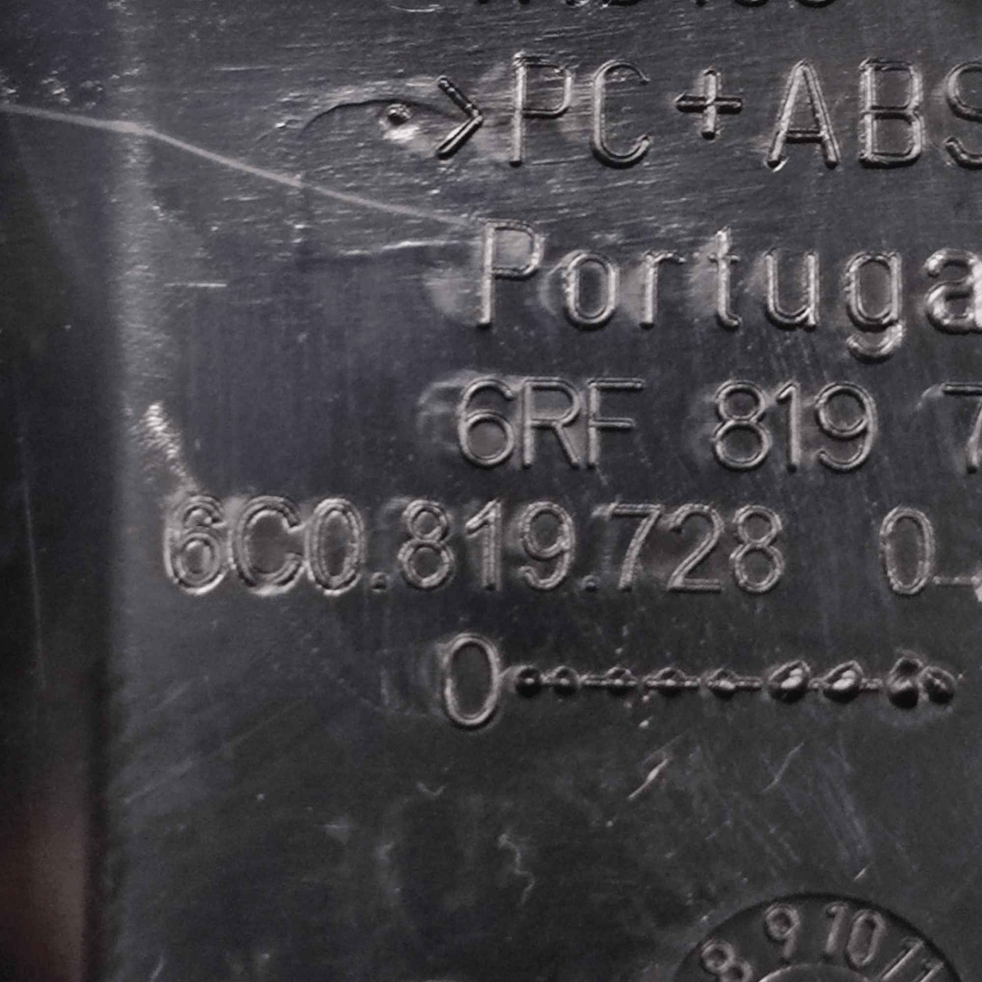 Bocchette Aria Console Centrale Volkswagen Polo COD: 6C0819728 (2009 - 2017) - F&P CRASH SRLS - Ricambi Usati