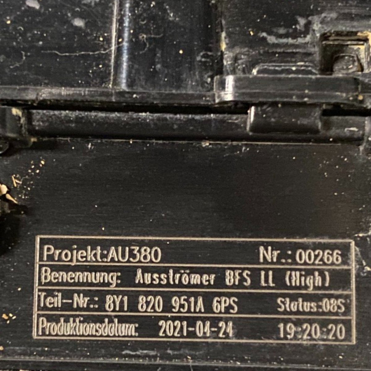 Bocchette aria cruscotto centrale audi a3 8y Cod: 8y1820951a (2021 - ) - F&P CRASH SRLS - Ricambi Usati