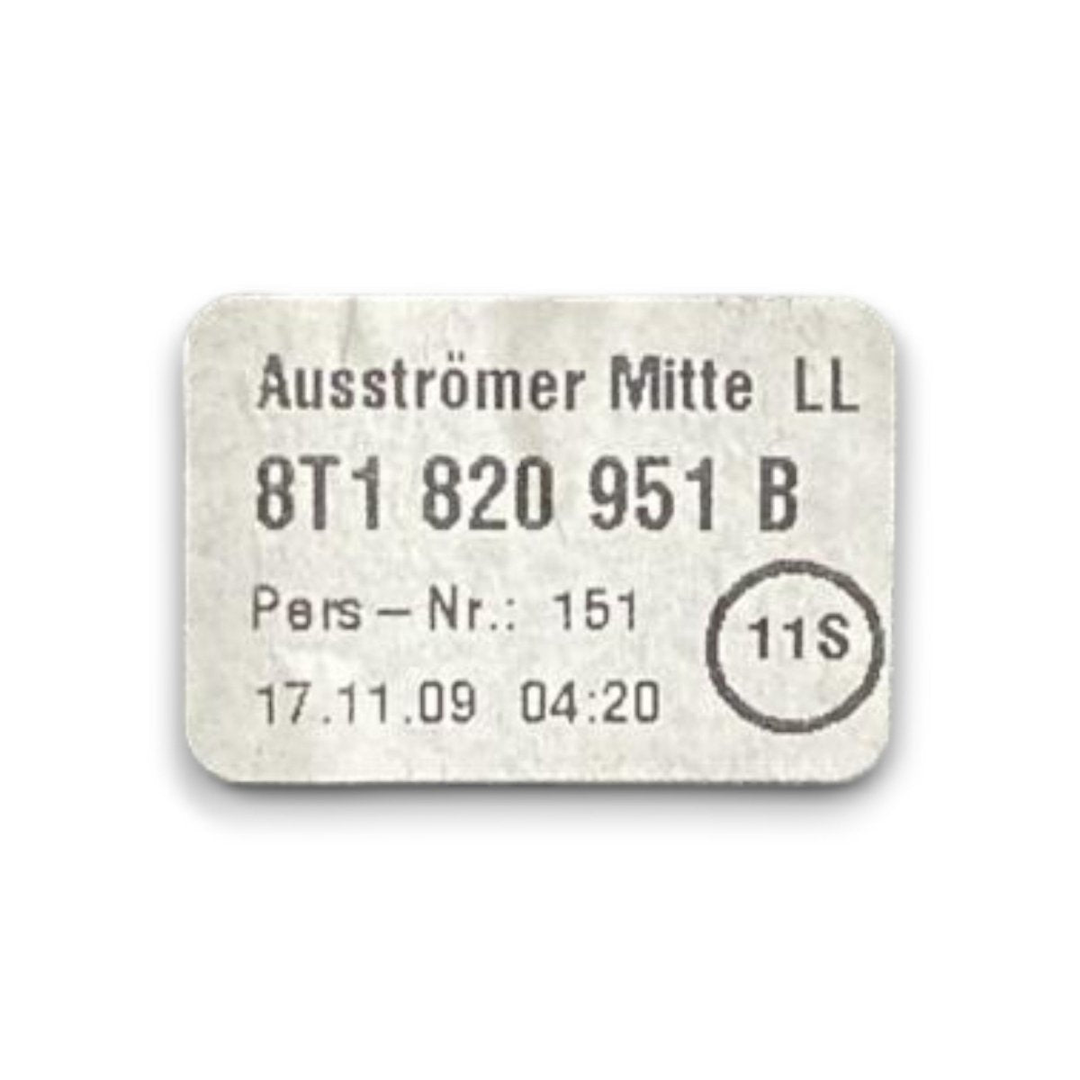 Bocchette aria cruscotto centrale Audi a4 b8 cod . 8t1820951 (2007 > 2016) - F&P CRASH SRL - Ricambi Usati