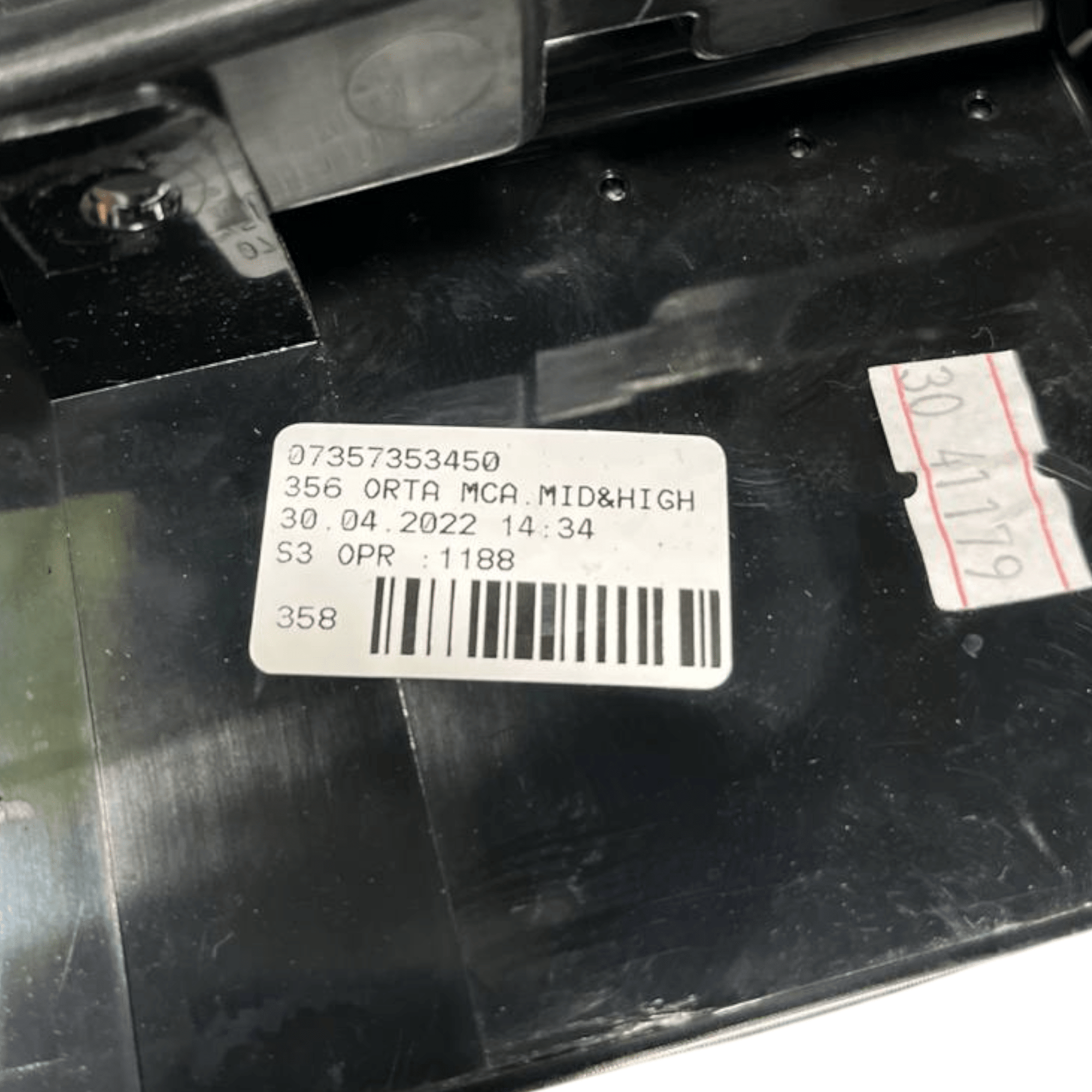 Bocchette aria cruscotto centrale Fiat Tipo (2015 - >) cod.07357353450 - F&P CRASH SRLS - Ricambi Usati