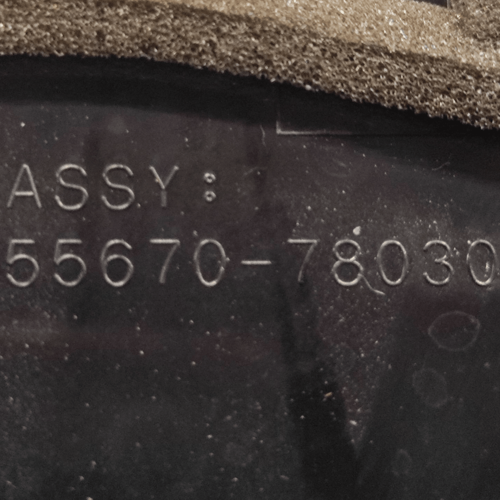 Bocchette Aria Cruscotto Centrale Lexus NX COD: 5567078030 (2021>) - F&P CRASH SRLS - Ricambi Usati