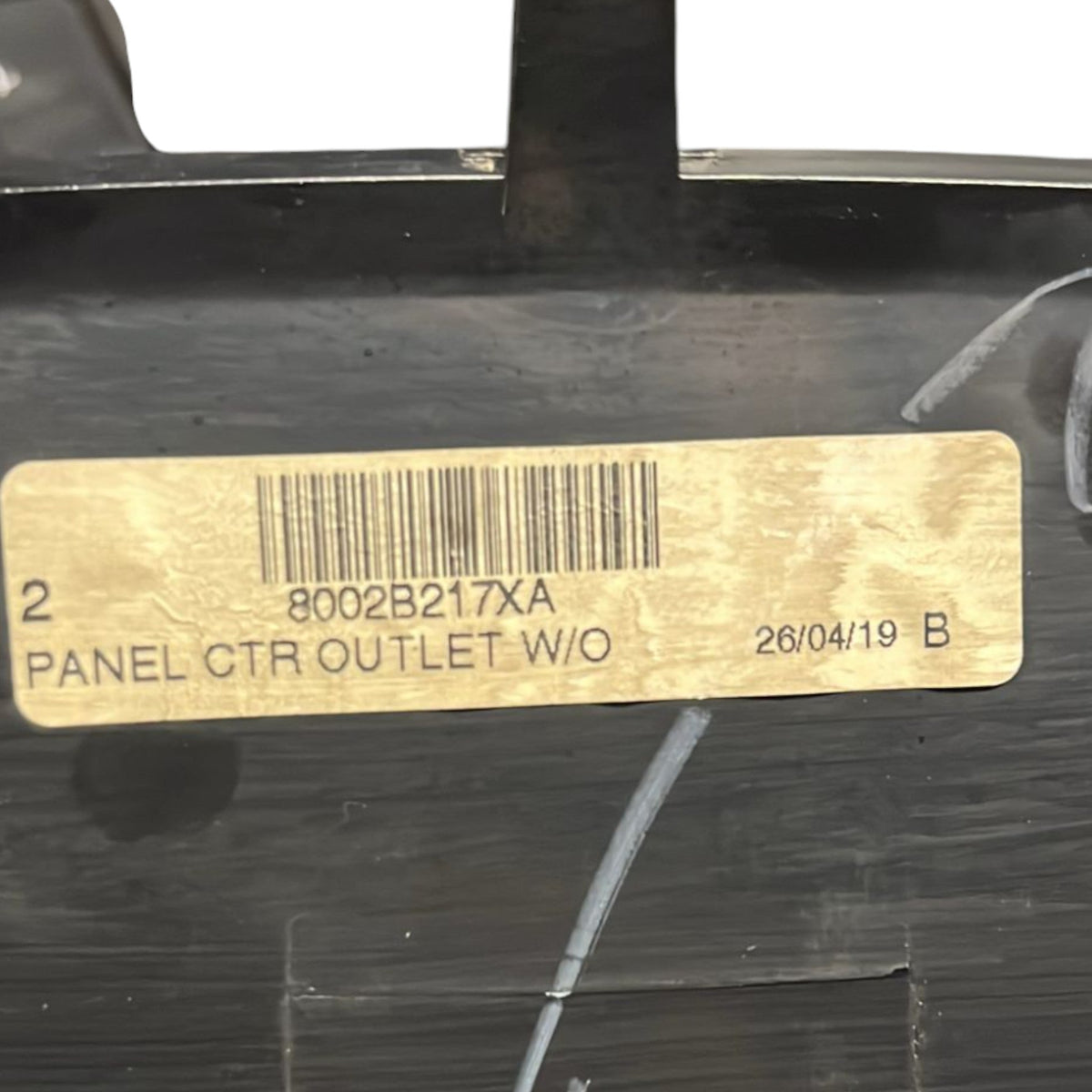 Bocchette Aria Cruscotto Centrale Mitsubishi Space Star cod:8002B217XA (2012> ) - F&P CRASH SRLS - Ricambi Usati