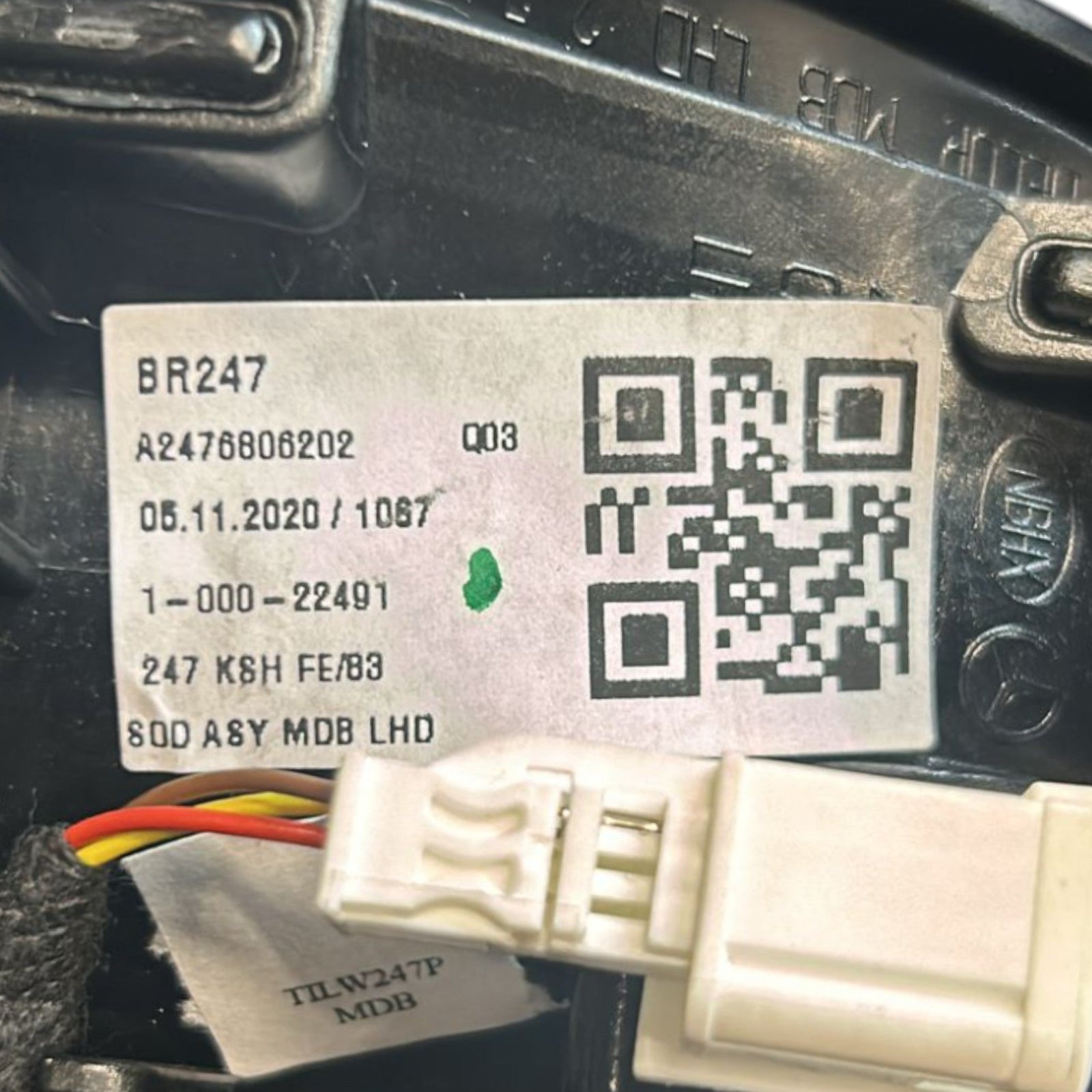 Bocchette Aria Cruscotto Centrale Retroilluminate Mercedes Benz Classe B (W247) cod.A2479056903 (2019 > ) - F&P CRASH SRLS - Ricambi Usati