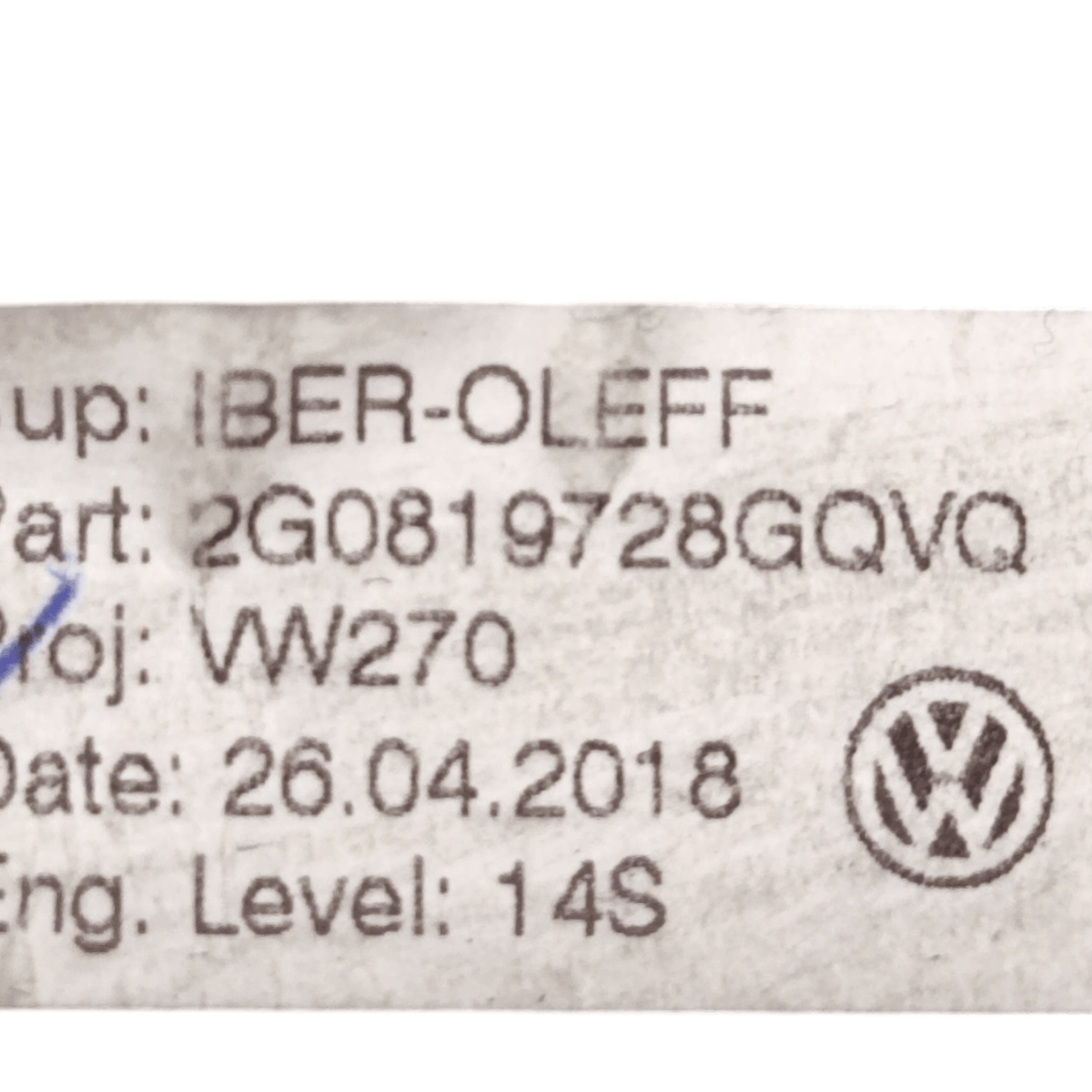 Bocchette Aria Cruscotto Centrale Volkswagen Polo COD: 2G0819728 (2017>) - F&P CRASH SRLS - Ricambi Usati