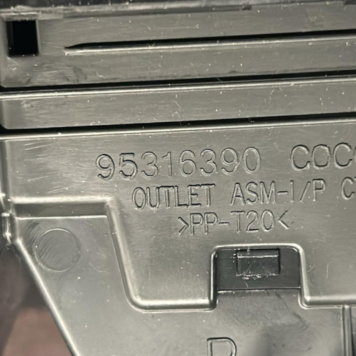 Bocchette Aria Cruscotto Centrali Opel Mokka (A / X) cod.95316390 (2012 > 2019) + Pulsanti - F&P CRASH SRLS - Ricambi Usati