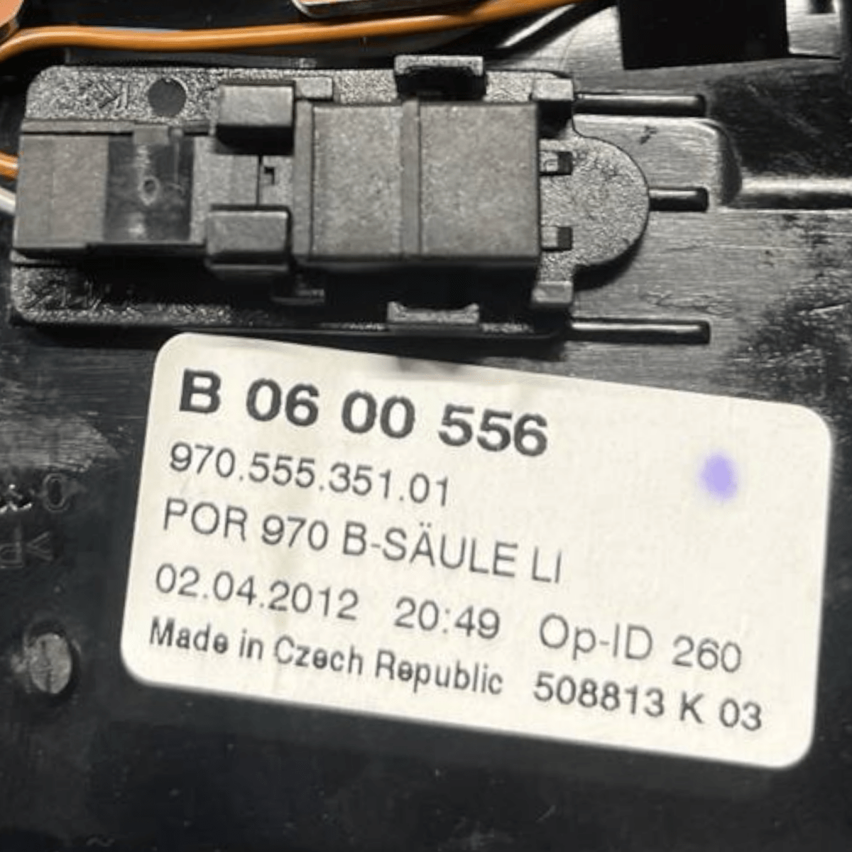 Bocchette Aria Cruscotto lato sinistro ( sx) Porsche Panamera 970 (2009 al 2016) cod: 97055535101 - F&P CRASH SRLS - Ricambi Usati