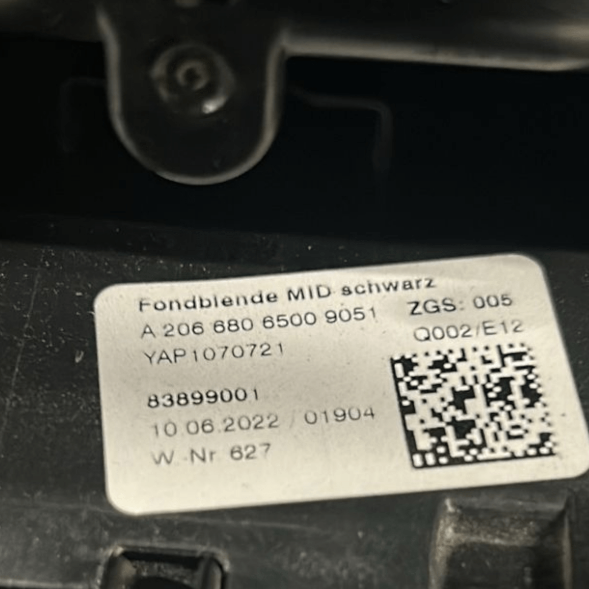 Bocchette aria posteriore mercedes benz classe c w206 cod:A20668065009051 (2021 >) - F&P CRASH SRL - Ricambi Usati