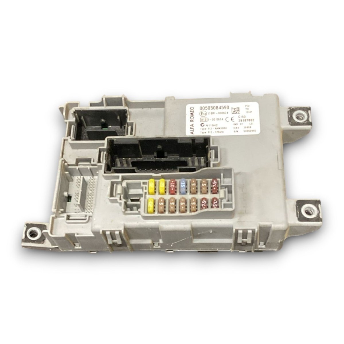 Body computer alfa romeo mito cod . 00505084590 1.4 benzina (2008 > 2018) - F&amp;P CRASH SRL - Ricambi Usati