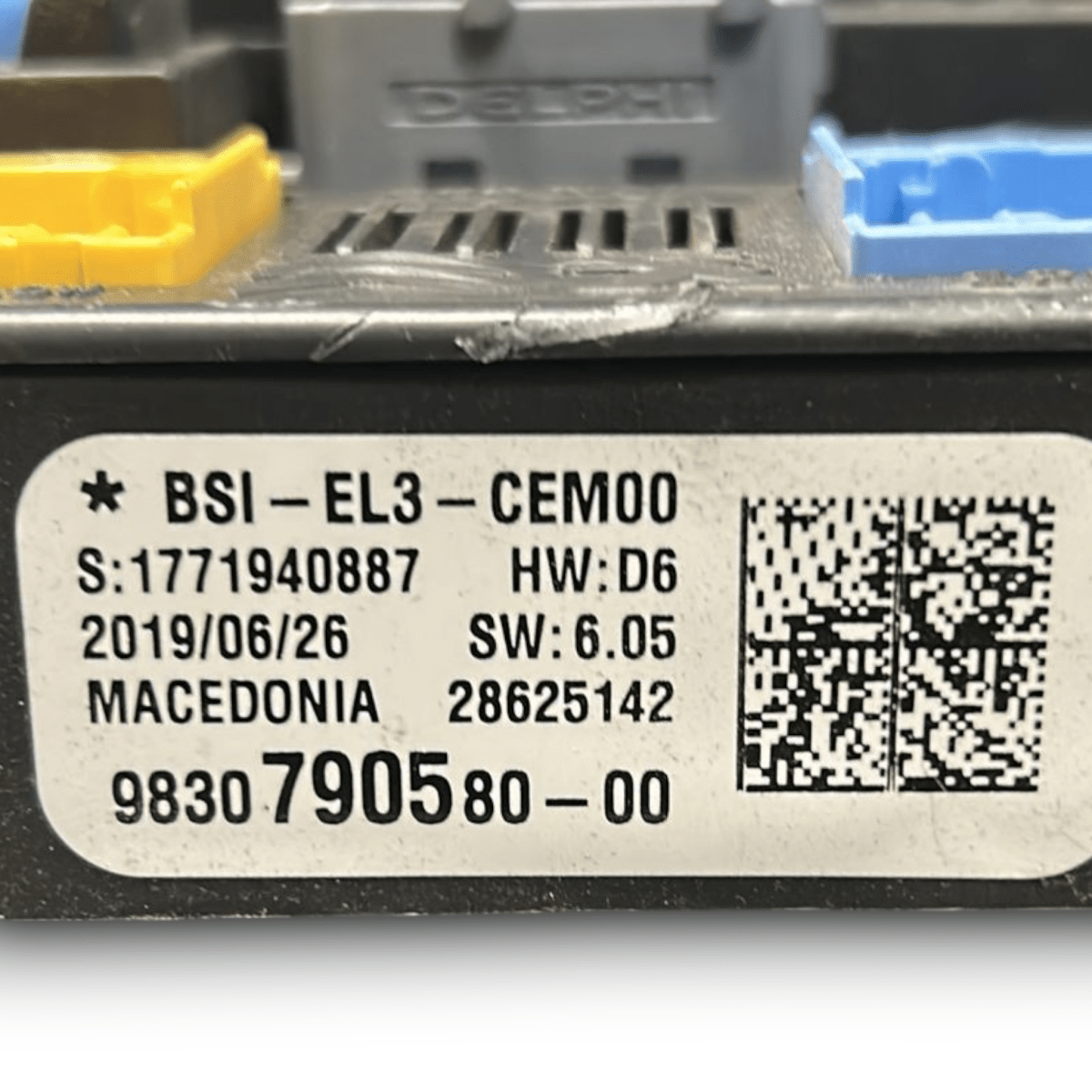 Body computer citroen c3 iii 1.5 diesel cod:9830790580 (2016 > 2023) - F&P CRASH SRL - Ricambi Usati