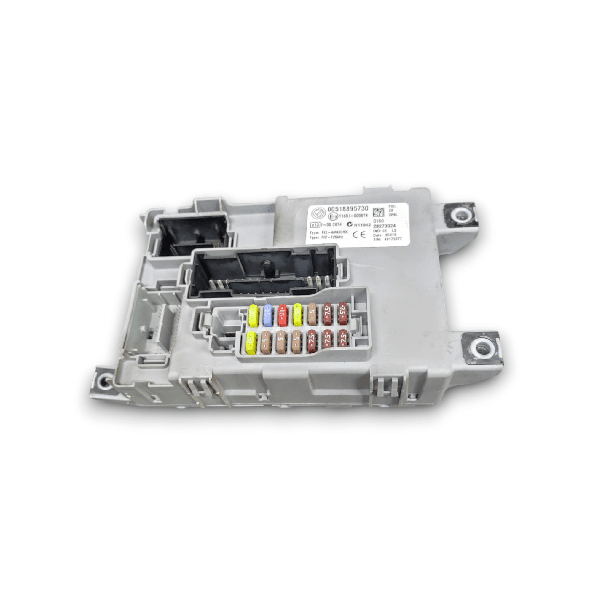 Body Computer Fiat 500 1.2 Benzina COD: 00518895730 (2007 - 2014) - F&P CRASH SRLS - Ricambi Usati